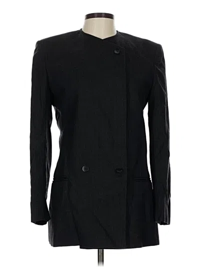 Pre-owned Jaeger Wool Coat In Black