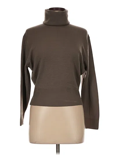 Pre-owned Jaeger Wool Pullover Sweater In Brown