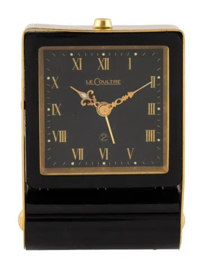Pre-owned Jaeger-lecoultre 2 Days Alarm Folding Clock In Multi