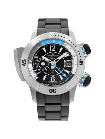 Pre-owned Jaeger-lecoultre 2008 Master Compressor Diving Pro Geographic 46mm Watch In Black