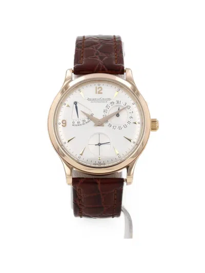 Pre-owned Jaeger-lecoultre 2010s Master Control-reserve De Marche 37mm Watch In Silver