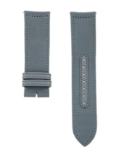Pre-owned Jaeger-lecoultre 21mm Watch Strap In Gray