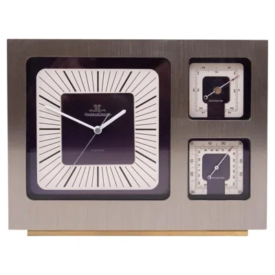 Pre-owned Jaeger-lecoultre A 20th Century Jaeger-le-coultre Weather Station Timepiece In Gray