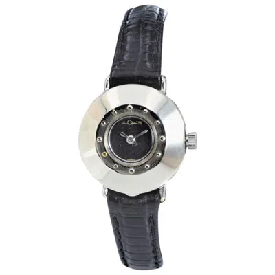 Pre-owned Jaeger-lecoultre Art Deco Ladies Watch In 14 Karat White Gold, Circa 1940s-1950s