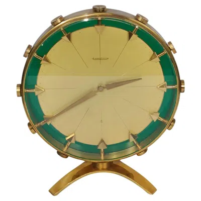 Pre-owned Jaeger-lecoultre Art Deco Table Clock Jaeger Lecoultre In Gold