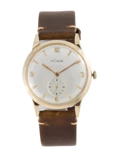 Pre-owned Jaeger-lecoultre Classic Watch In Multicolor