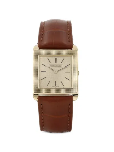 Pre-owned Jaeger-lecoultre Clous De Paris 33mm Watch In Gold