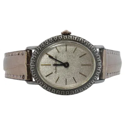 Pre-owned Jaeger-lecoultre Jaeger Le Coultre 9034 Swiss Watch. Sterling Silver 925 Jlc Ladies Watch. In Multi