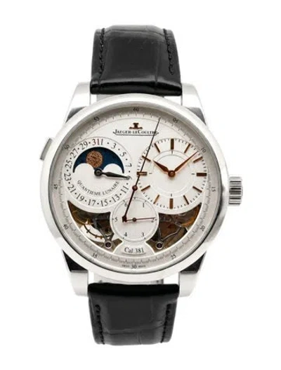 Pre-owned Jaeger-lecoultre Jaeger Le Coultre Duometre Quantieme Lunaire Watch In Multicolor