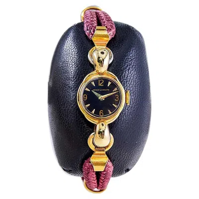Pre-owned Jaeger-lecoultre Jaeger Lecoultre 18 Karat Yellow Gold Moderne Style Wristwatch, Circa 1950s