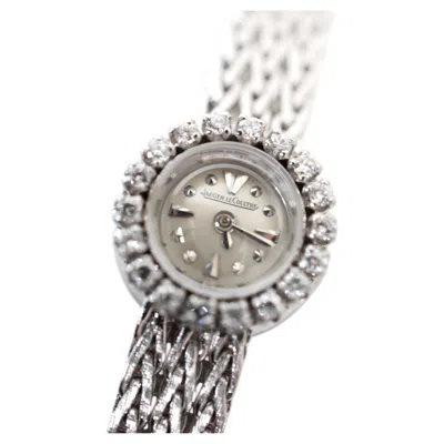 Pre-owned Jaeger-lecoultre Jeager-lecoultre Jewelry Diamond Watch Cal. 426 – 18k White Gold – Circa 1960