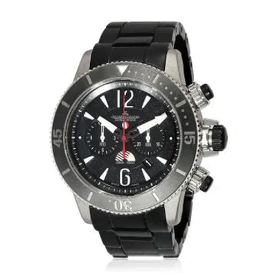 Pre-owned Jaeger-lecoultre Master Compressor Chronograph Gmt "u.s. Navy Seals" Watch, 46mm In Multi
