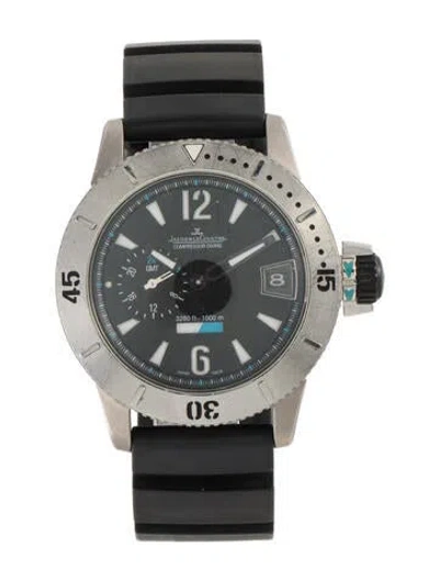 Pre-owned Jaeger-lecoultre Master Compressor Diving Gmt Watch In Multi