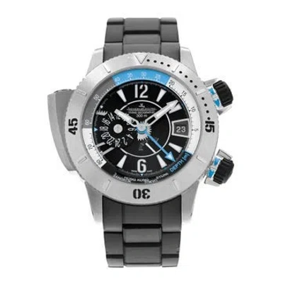 Pre-owned Jaeger-lecoultre Master Compressor Diving Pro Geographic Watch, 46mm In Multi