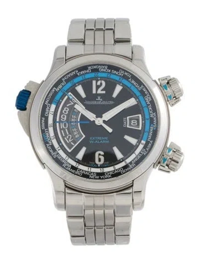 Pre-owned Jaeger-lecoultre Master Compressor Extreme W-alarm Watch, 50mm In Multi