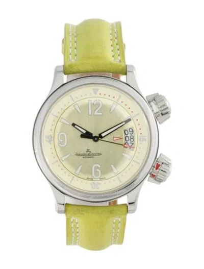 Pre-owned Jaeger-lecoultre Master Compressor Watch In Multi