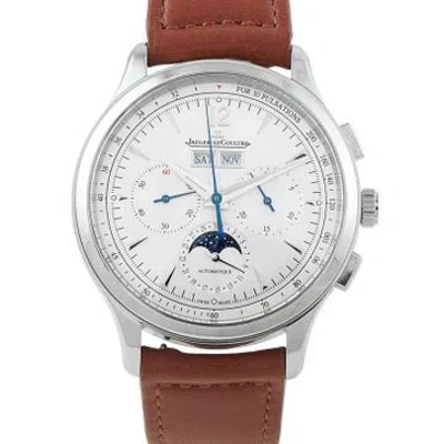 Pre-owned Jaeger-lecoultre Master Control Chronograph Calendar Watch In Multicolor