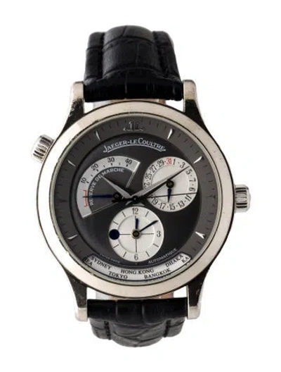 Pre-owned Jaeger-lecoultre Master Control Geographic Watch In Multi
