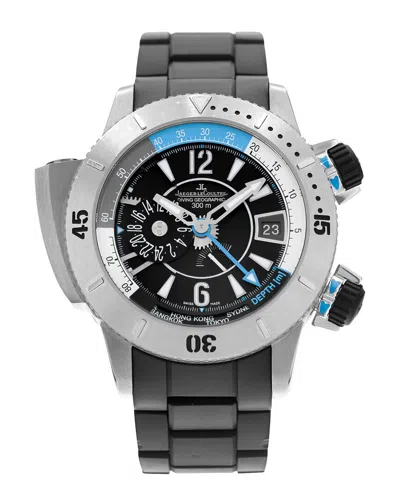 Pre-owned Jaeger-lecoultre Men's Master Compressor Diving Pro Geographic Watch, Circa  2008 (authentic Pre-lov