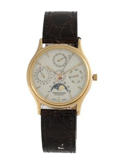 Pre-owned Jaeger-lecoultre Odysseus Perpetual Calendar Watch In Multicolor