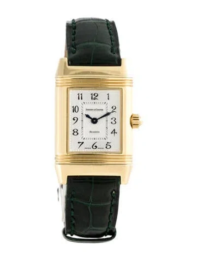 Pre-owned Jaeger-lecoultre Reverso Classic Duetto Watch In Multicolor