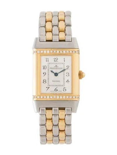 Pre-owned Jaeger-lecoultre Reverso Duetto Watch, 20mm In Multi