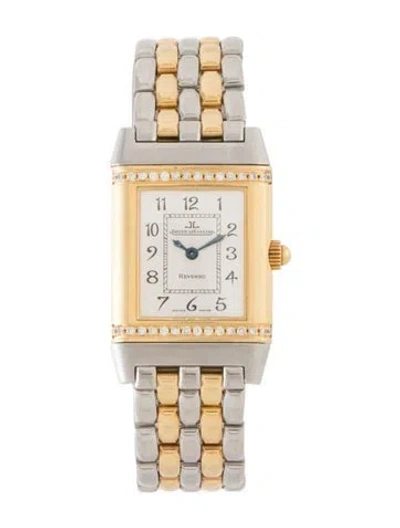 Pre-owned Jaeger-lecoultre Reverso Duetto Watch, 20mm In Multi