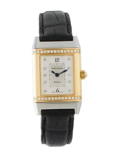 Pre-owned Jaeger-lecoultre Reverso Duetto Watch In Multi