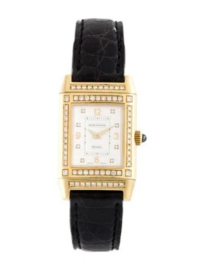 Pre-owned Jaeger-lecoultre Reverso Lady Florale Watch In Multicolor