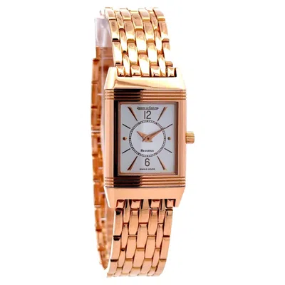 Pre-owned Jaeger-lecoultre Reverso Wristwatch In Rose Gold In Red