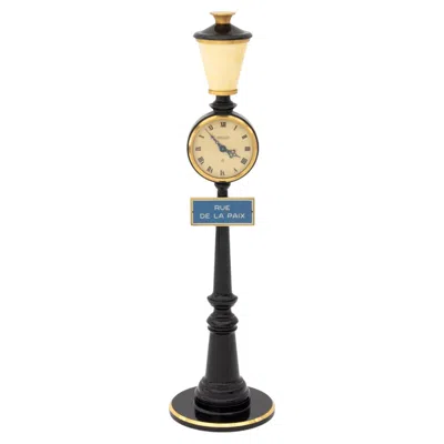 Pre-owned Jaeger-lecoultre Rue De La Paix Street Lamp Clock In Black