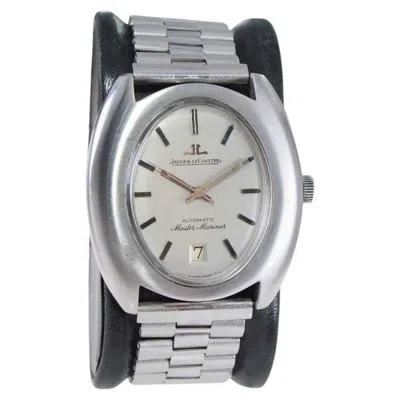 Pre-owned Jaeger-lecoultre Steel Circa 1960s Wristwatch With Original Dial And Bracelet In Multi