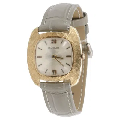Pre-owned Jaeger-lecoultre Vintage  14k Yellow Gold Manual Wind Watch