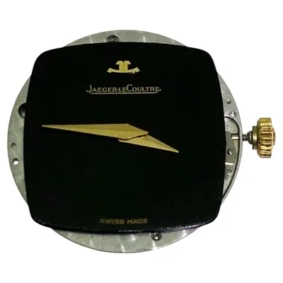 Pre-owned Jaeger-lecoultre Watch Black Onyx Dial & Movement, Caliber 838, 18 Jewels.