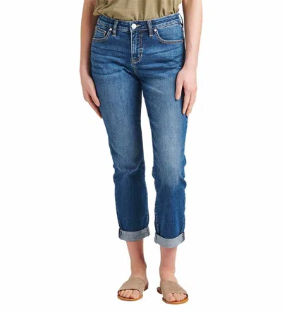 Jag Carter Girlfriend Jeans In Thorne Blue