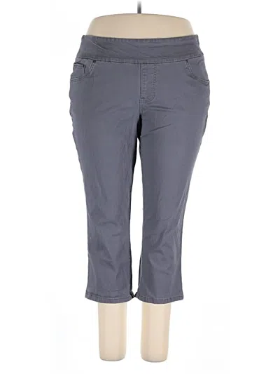 Pre-owned Jag Casual Pants In Gray