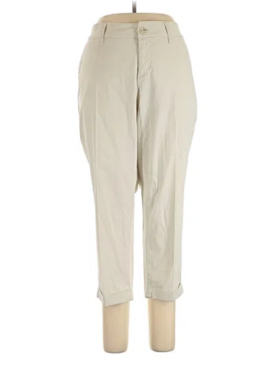 Pre-owned Jag Casual Pants In White