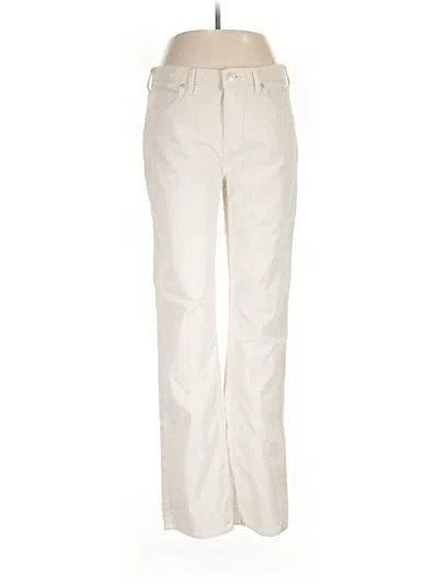 Pre-owned Jag Casual Pants In White