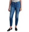 Jag Cecelia Mid Rise Skinny Jean In San Diego Blue In Multi