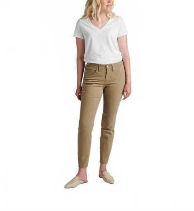 Jag Cecilia Skinny Jeans In Chinchilla In Brown
