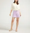 Jag Chino Shorts In Lavender In Purple