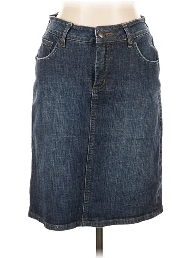 Pre-owned Jag Denim Skirt In Blue