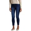 Jag Forever Stretch Fit High Rise Skinny Jeans In Cadet Blue In Blue