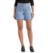 Jag High Rise Utility Short In Blue