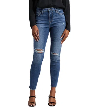 Jag High Rise Viola Skinny Jean In Byzantine Blue