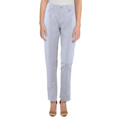 Jag Jeans Carter Womens Denim Cuffed Girlfriend Jeans
