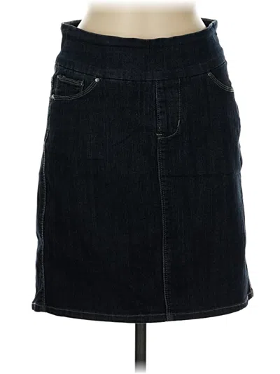 Pre-owned Jag Jeans Denim Skirt In Black