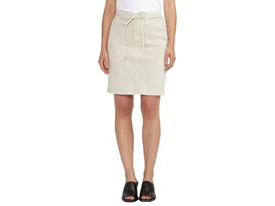 Jag Jeans Knee Length Skirt In White