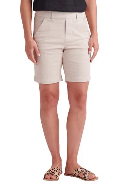 Jag Jeans Maddie Pull-on Chino Shorts In Neutral