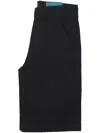Jag Jeans Maddie Womens Mid-rise 11" Inseam Bermuda Shorts In Black